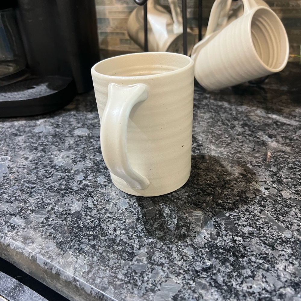 Elegant White Ceramic Mug